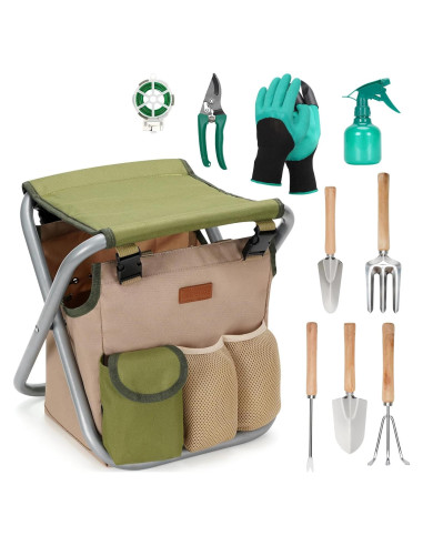 Juego de Herramientas de Jardinería InnoStage 10 Piezas