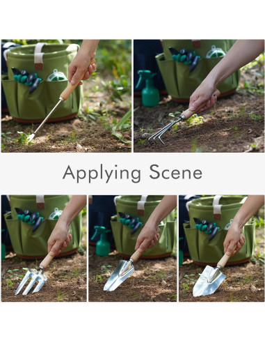 Juego de Herramientas de Jardinería InnoStage 10 Piezas