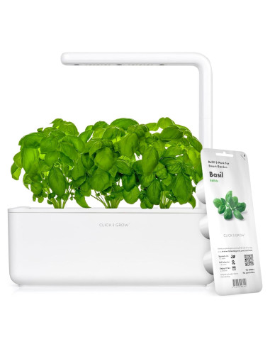 Kit Jardín Inteligente Click & Grow con Luz Crecimiento