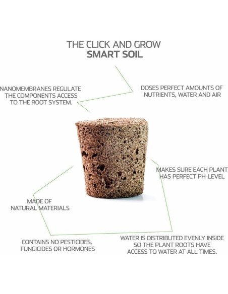 Kit Jardín Inteligente Click & Grow con Luz Crecimiento