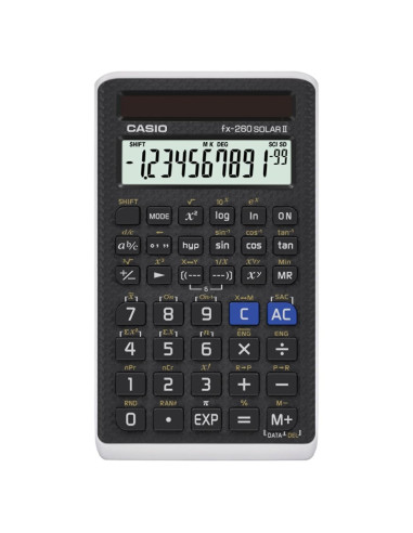 Calculadora Científica Casio fx-260 Solar II 10+2 Dígitos