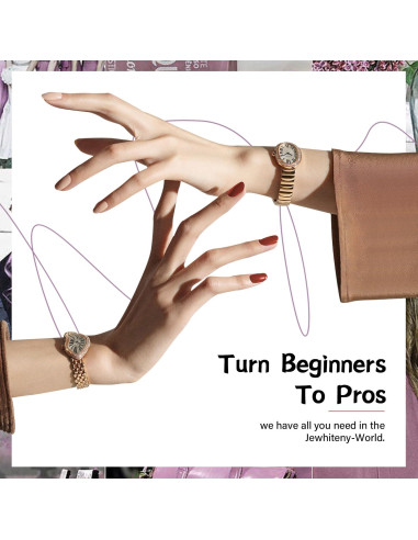 Kit de Esmalte de Uñas Gel 27 Colores + Lámpara UV JEWHITENY