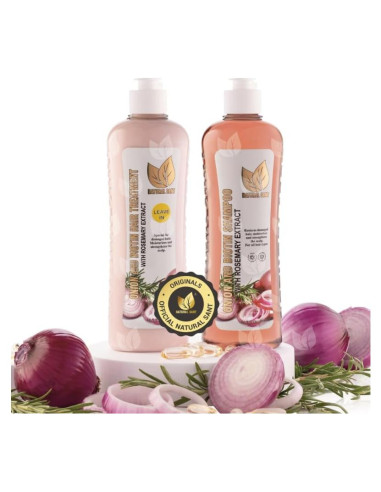 Conjunto Champú Natural y Tratamiento Biotina 500ml