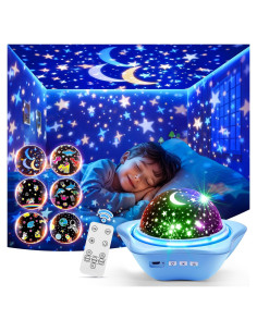 Proyector de Estrellas PIKOY WH-E07 Luz Nocturna Infantil