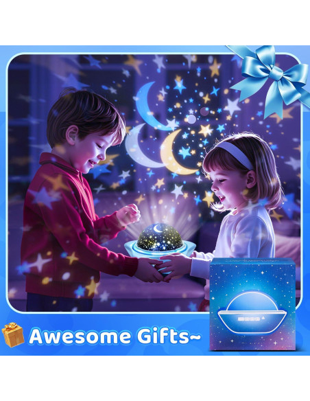 Proyector de Estrellas PIKOY WH-E07 Luz Nocturna Infantil