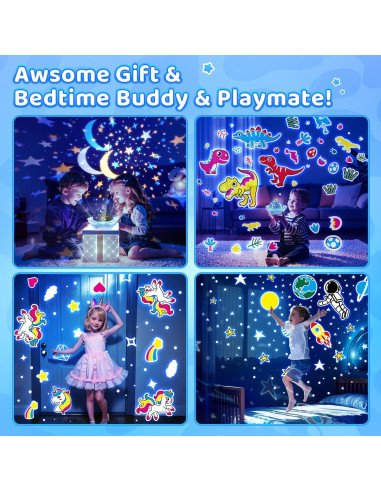 Proyector de Estrellas PIKOY WH-E07 Luz Nocturna Infantil