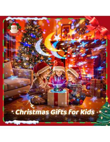 Proyector de Estrellas PIKOY WH-E07 Luz Nocturna Infantil