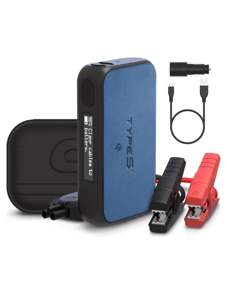 Arrancador de Batería TYPE S 1000A 12V 8000mAh Inalámbrico