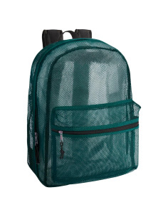 Mochila de Malla Transparente Verde A.D. Sutton 17L