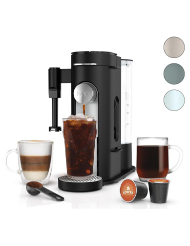 Cafetera Ninja PB051 Compacta con Espumador 1,65 L
