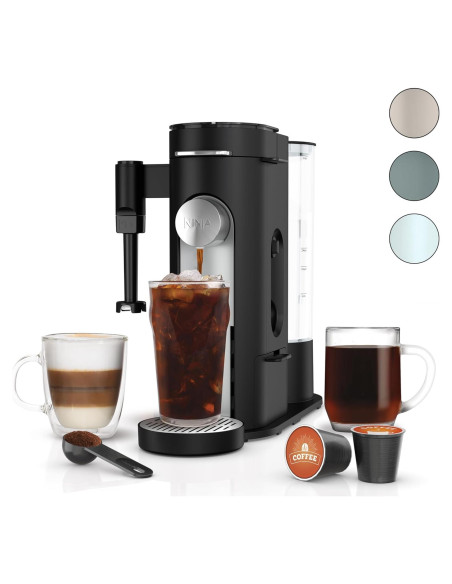 Cafetera Ninja PB051 Compacta con Espumador 1,65 L