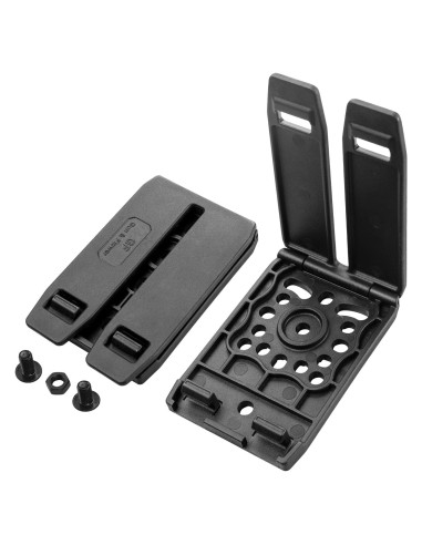 Adaptador MOLLE GUN & FLOWER, Polímero Negro, 1 Unidad