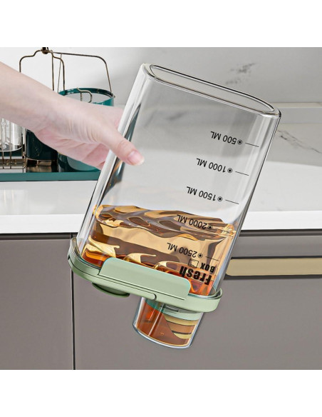 Recipiente de Almacenamiento Hermético Komost 2.5L Verde