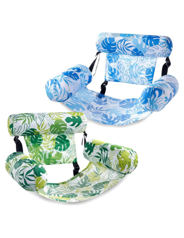 Sillas Flotantes Sloosh 2 Paquetes Ajustables Verano