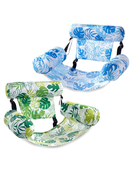 Sillas Flotantes Sloosh 2 Paquetes Ajustables Verano