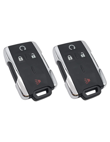 Funda de llave Chevrolet Silverado 2014-2017 Plata