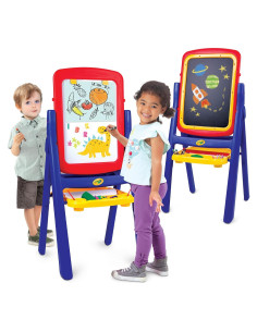 Caballete Crayola Qwikflip 2 Lados con Pizarra y Accesorios