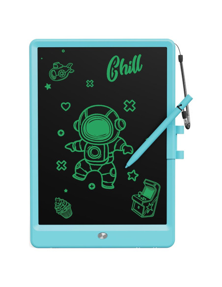 Tableta de Escritura LCD Bravokids 10 Pulgadas Azul