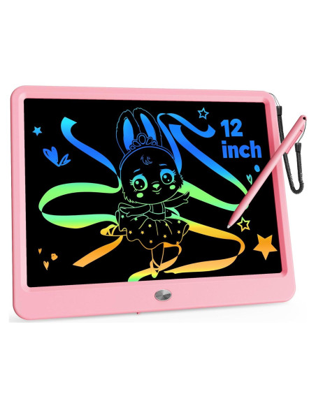 KOKODI Tableta de Escritura LCD 30.5 cm Rosa para Niños