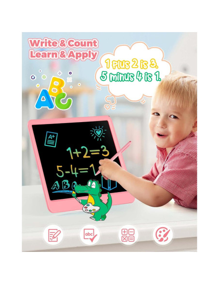 KOKODI Tableta de Escritura LCD 30.5 cm Rosa para Niños