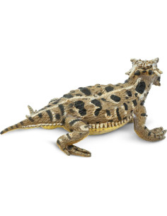Figura de Lagarto Cornudo Safari Ltd. 13.34 cm Juguete Educativo 2
