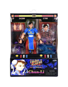 Figura de acción Chun Li Jada Toys 15 cm coleccionable 2