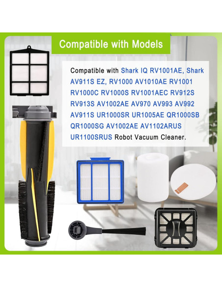 Kit de Repuestos para Aspiradora Robot Shark AV911S