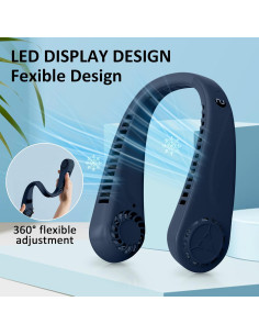 Ventilador Colgante BIRDDIE Azul 5 Velocidades Portátil 2