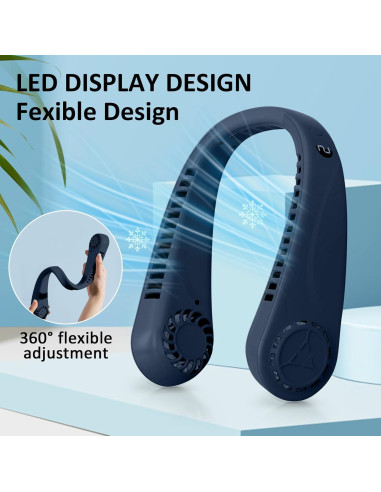 Ventilador Colgante BIRDDIE Azul 5 Velocidades Portátil