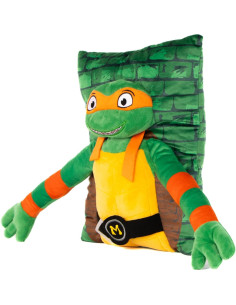 Almohada 3D Michelangelo Tortugas Ninja Jay Franco 38 cm 2