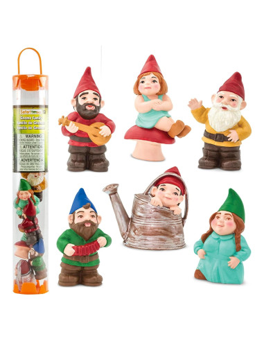 Figuras de Gnomos Safari Ltd. TOOB - 6 Piezas Educativas