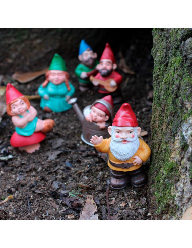Figuras de Gnomos Safari Ltd. TOOB - 6 Piezas Educativas
