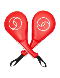 Pads de Patada Juvale para Taekwondo - 2 Piezas Rojas