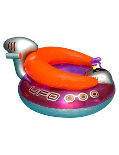 Flotador Inflable UFO Swimline con Surtidor de Agua 106 cm