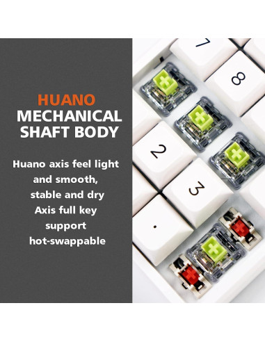 Teclado Numérico Mecánico Inalámbrico Darmoshark K3 Pro RGB