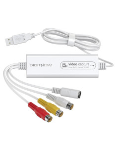 Convertidor de VHS a Digital VIXLW - Captura Video 1080P