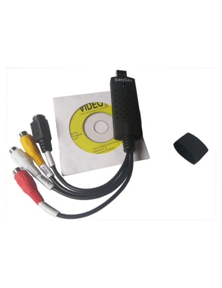 Easyday EasyCap DC60 - Adaptador USB 2.0 Captura Video y Audio