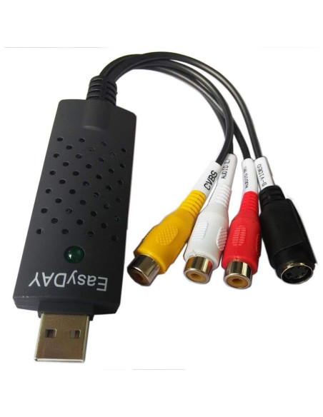 Easyday EasyCap DC60 - Adaptador USB 2.0 Captura Video y Audio