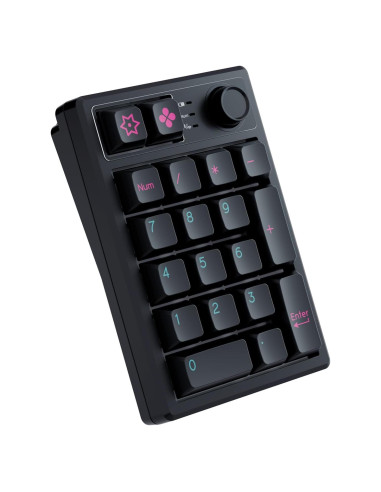 Teclado Numérico Inalámbrico K19 Bluetooth RGB 331g