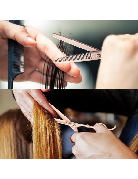 Juego de Tijeras de Corte PURPLEBIRD 15.24 cm Profesional