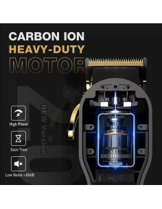 Cortadora de Cabello SUPRENT Pro Inalámbrica con Pantalla LED 2