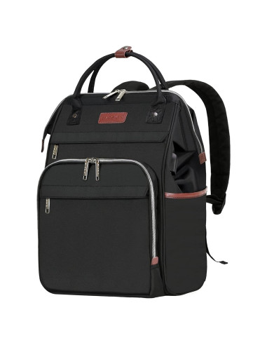 Mochila para Laptop EMPSIGN 15.6" Negra con USB y RFID
