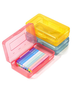 Cajas de Lápiz Mr. Pen - Paquete de 3, Colores Variados