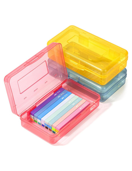 Cajas de Lápiz Mr. Pen - Paquete de 3, Colores Variados