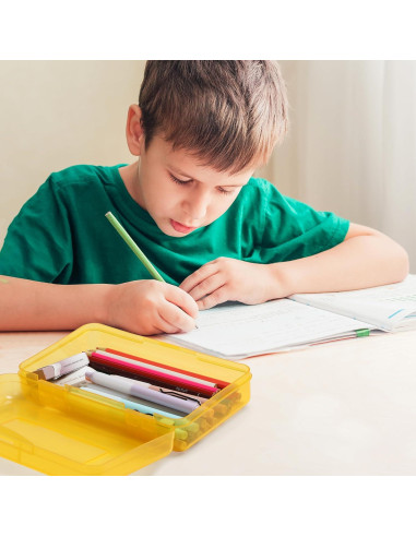 Cajas de Lápiz Mr. Pen - Paquete de 3, Colores Variados