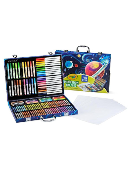 Kit de Arte Crayola Inspiration 140 Piezas - Espacio Kit de Arte Crayola Inspiration 140 Piezas - Espacio