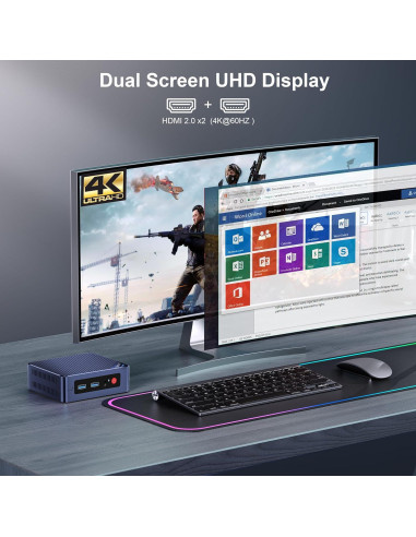 Beelink Mini PC S12 Pro Intel N100 16GB 500GB 4K HDMI