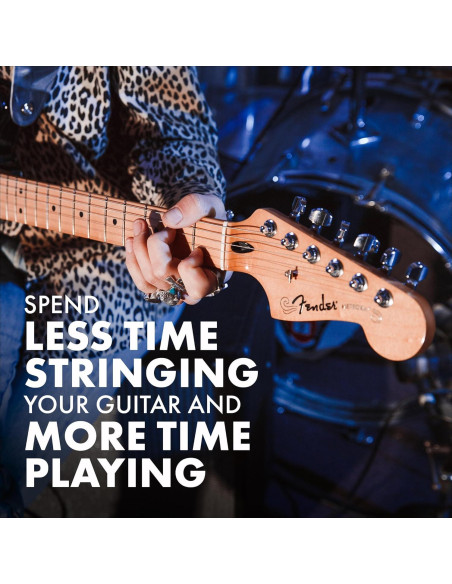 Clavijas de bloqueo Fender para guitarra Stratocaster, cromo