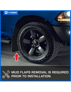 Aletas de Guardabarros Tyger Auto para Chevy Silverado 1999-2007 2