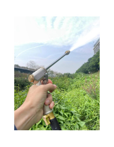 Boquilla de Manguera Ustope GN-02 Metal 2 Puertos 29x13cm